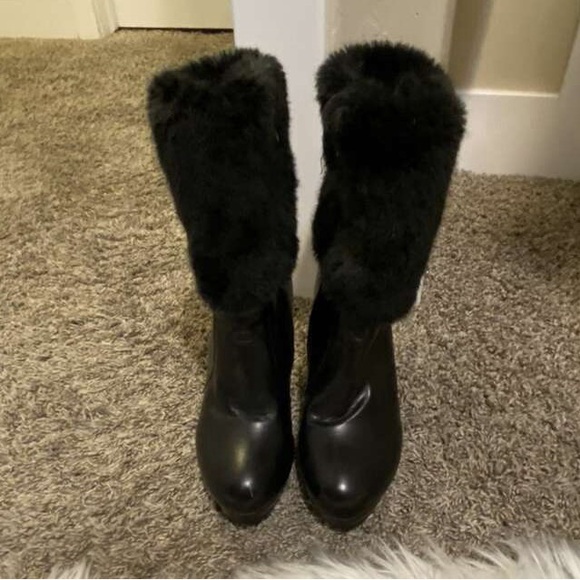 Fluffy Ankle Boots - Picture 4 of 4